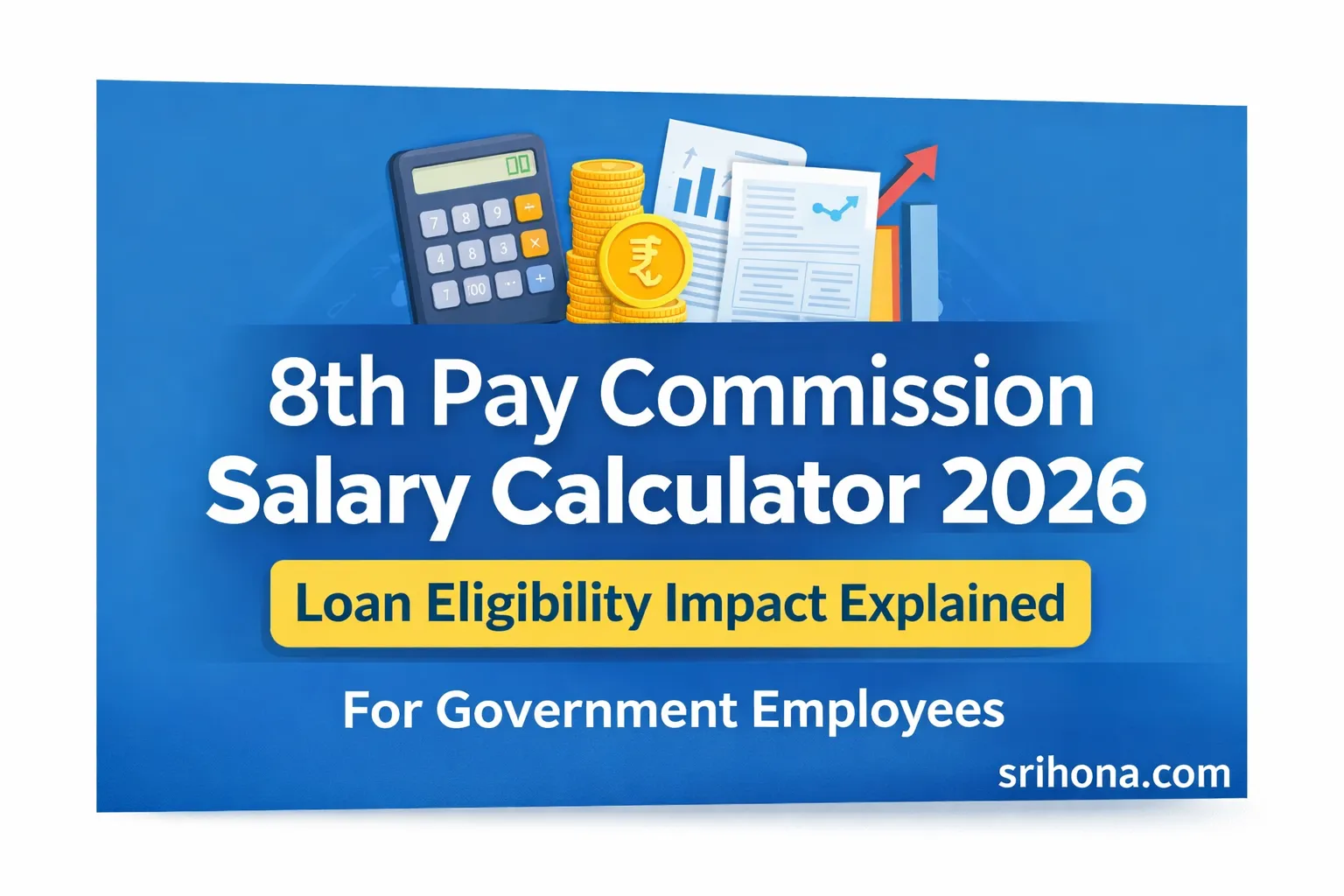 8th Pay Commission Salary Calculator 2026 loan eligibility impact